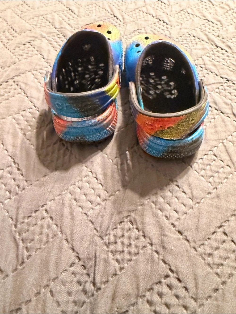 Baby  Tie-Dye Slip-On Crocs - Multicolor